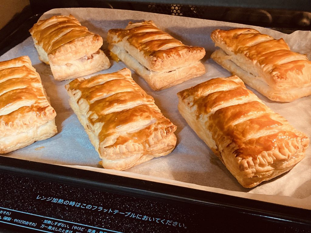 あるとき真夜中に作りたくなって作ってしまった、アップルパイ